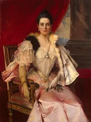 Porträt von Zinaida Yusupova 1861-1939